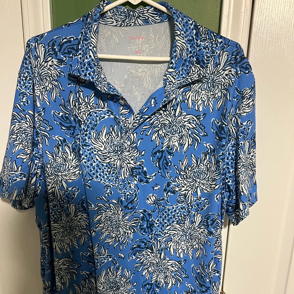 Mens Lily Pulitzer x Southern Tide Polo